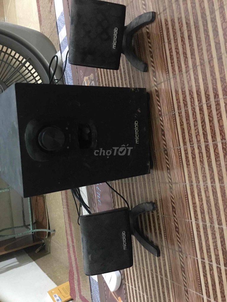 Hệ thống loa 2.1 Microlab M108 Đen. Mua bán Tivi, Âm thanh tại Huyện Trực Ninh Nam Định được đăng bởi Trần Danh hình 1