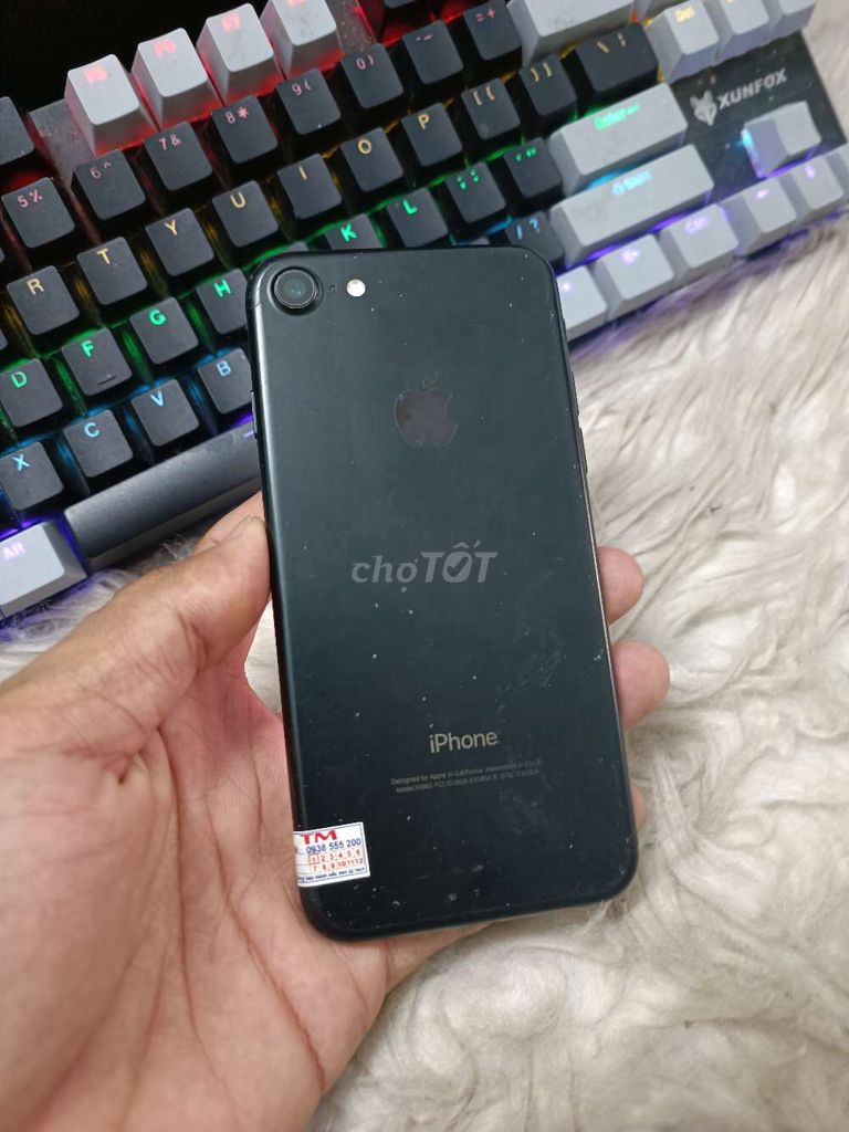 IPHONE 7 32GB MÁY ZIN CHỨC NĂNG ĐẦY ĐỦ VÂN TAY CÒN. Mua bán Điện thoại tại Quận Bình Thạnh Tp Hồ Chí Minh được đăng bởi Dân Mobile hình 1