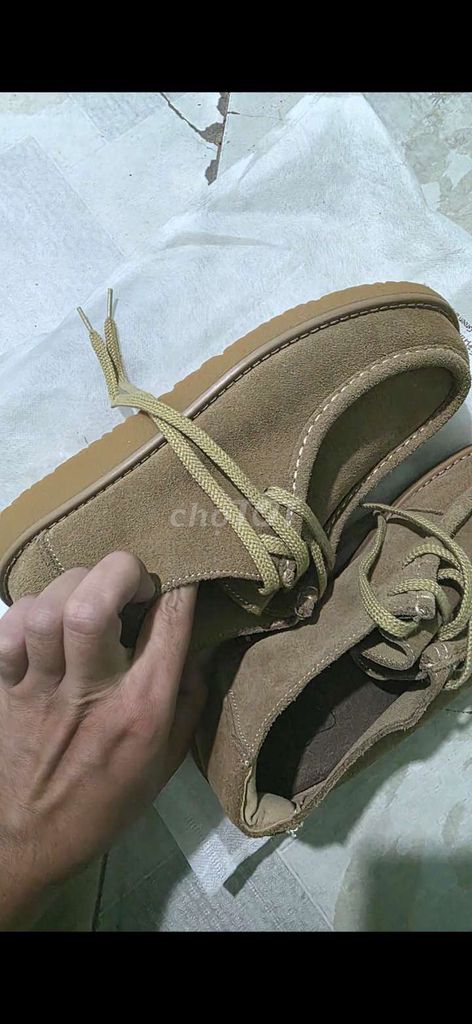 Giày lười nam da thật size 40 Nâu. Mua bán Giày dép tại Quận Ngũ Hành Sơn Đà Nẵng được đăng bởi Daily hình 1