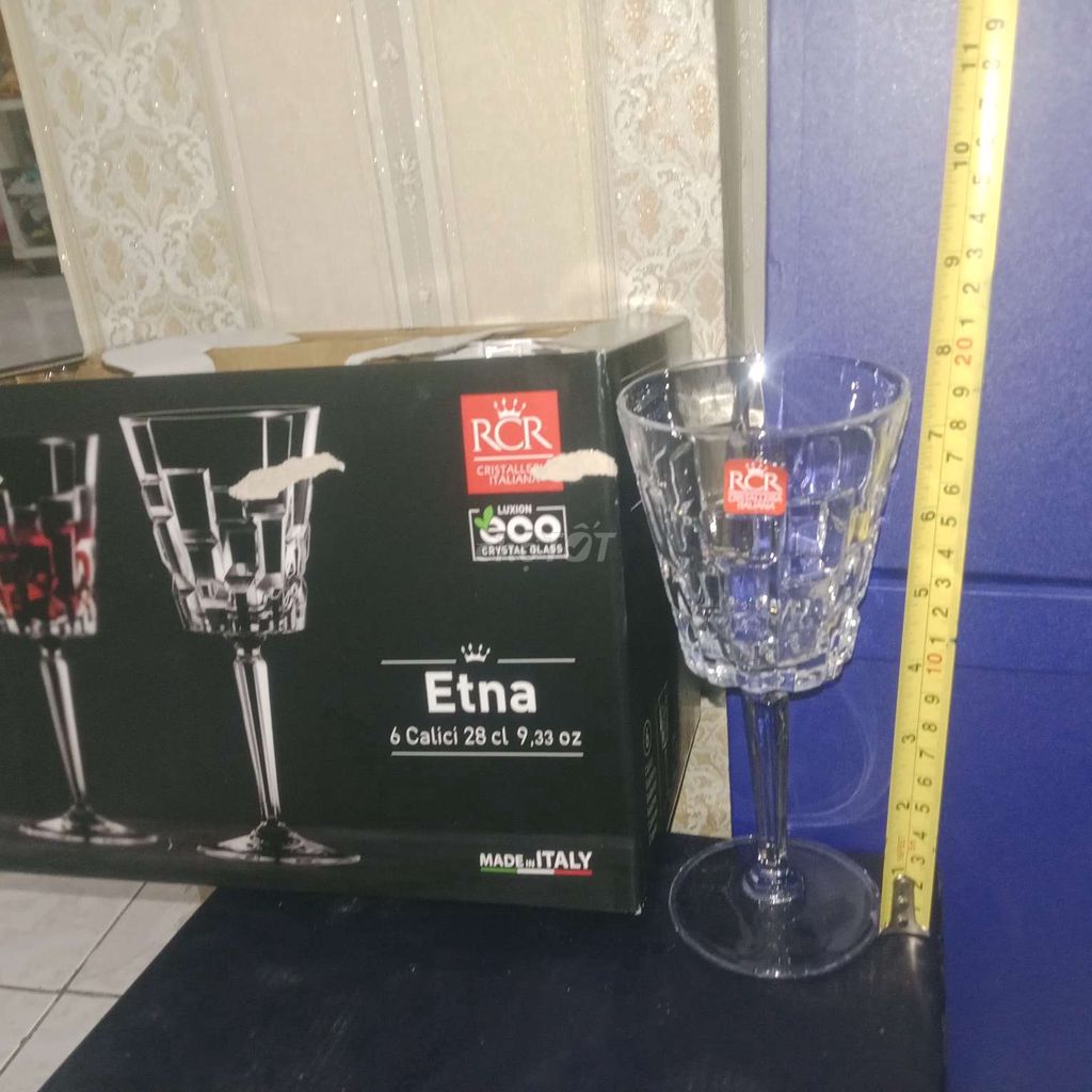 Bộ ly RCR Etna Thủy tinh made in Italia. Mua bán Dụng cụ nhà bếp tại Thành phố Thủ Đức Tp Hồ Chí Minh được đăng bởi Sang huynh hình 1