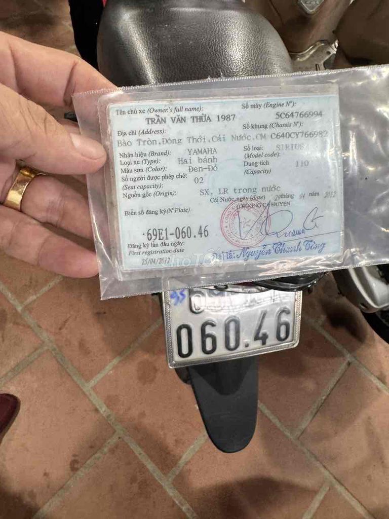 Srius 2012 thắng đĩa bs 69 cà mau máy zin. Mua bán Xe máy tại Quận 6 Tp Hồ Chí Minh được đăng bởi Lâm sung Thu Mua Xe   hình 6