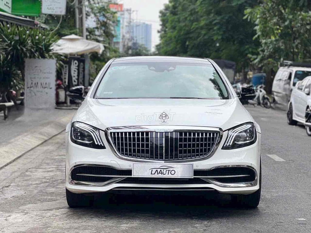 Mec S400 Up Full MayBach . Sx 2016. Trắng - Trắng