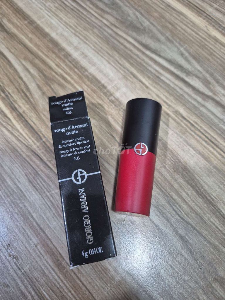 Son thỏi Armani 405 đỏ. Mua bán Phụ kiện thời trang khác tại Quận Ninh Kiều Cần Thơ được đăng bởi Trần thi ngọc thùy hình 4