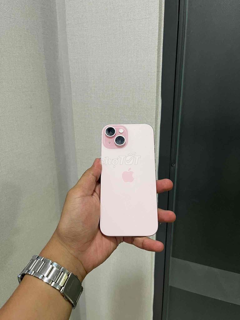 iPhone 15 128GB Hồng Mới. Mua bán Điện thoại tại Thị xã Tân Uyên Bình Dương được đăng bởi Trung Hiền hình 1