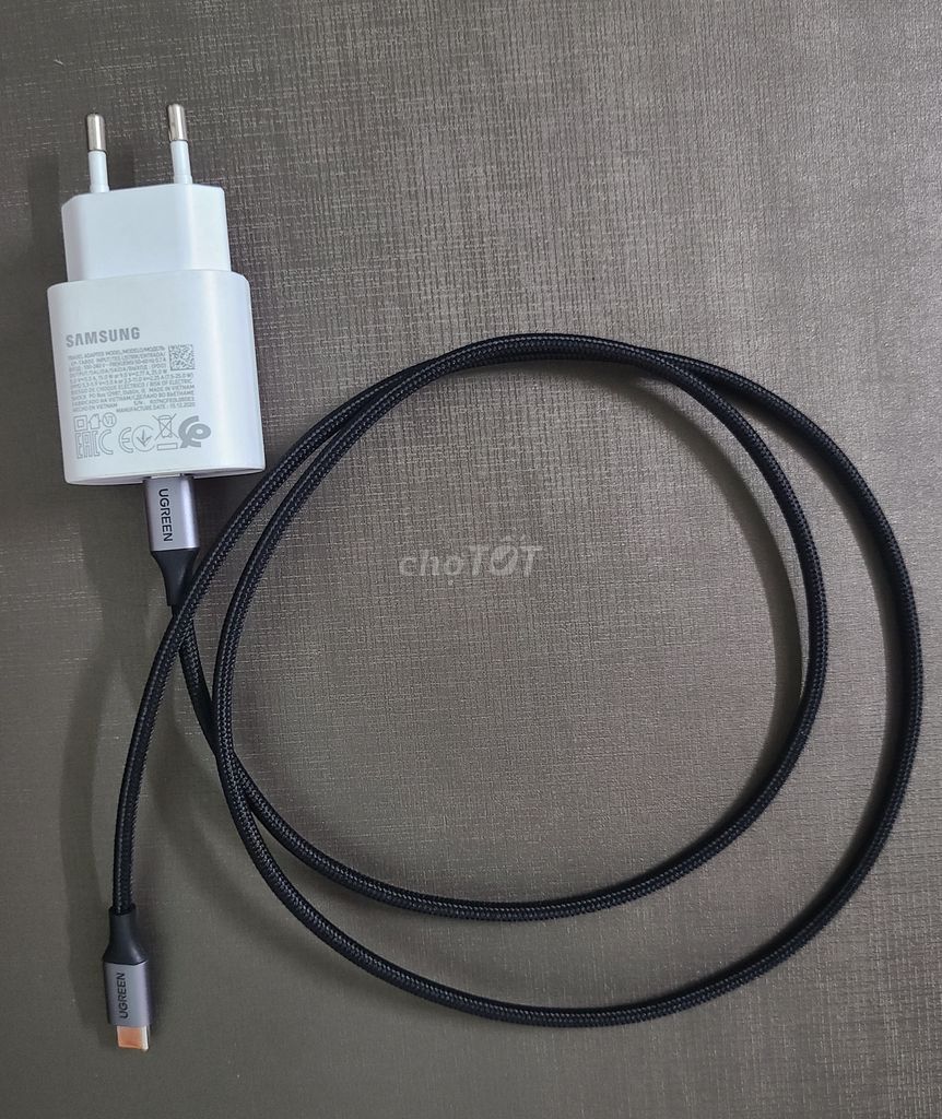 Bộ sạc nhanh 25W Samsung type C-C