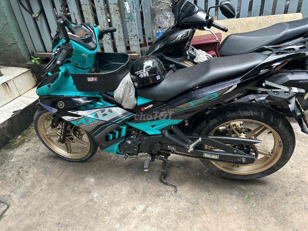 Yamaha MX King 2020 черный, бирюзовый