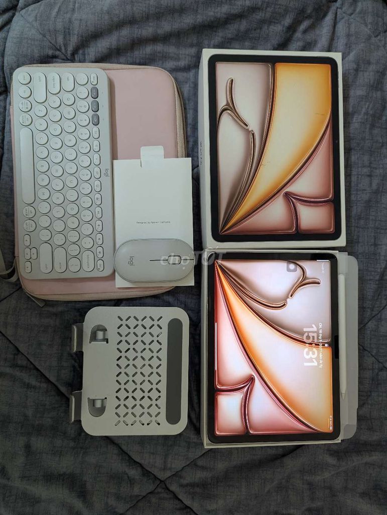 Apple iPad Air 6 M2 256GB Như mới. Mua bán Máy tính bảng tại Huyện Sóc Sơn Hà Nội được đăng bởi Nguyễn Minh hình 1