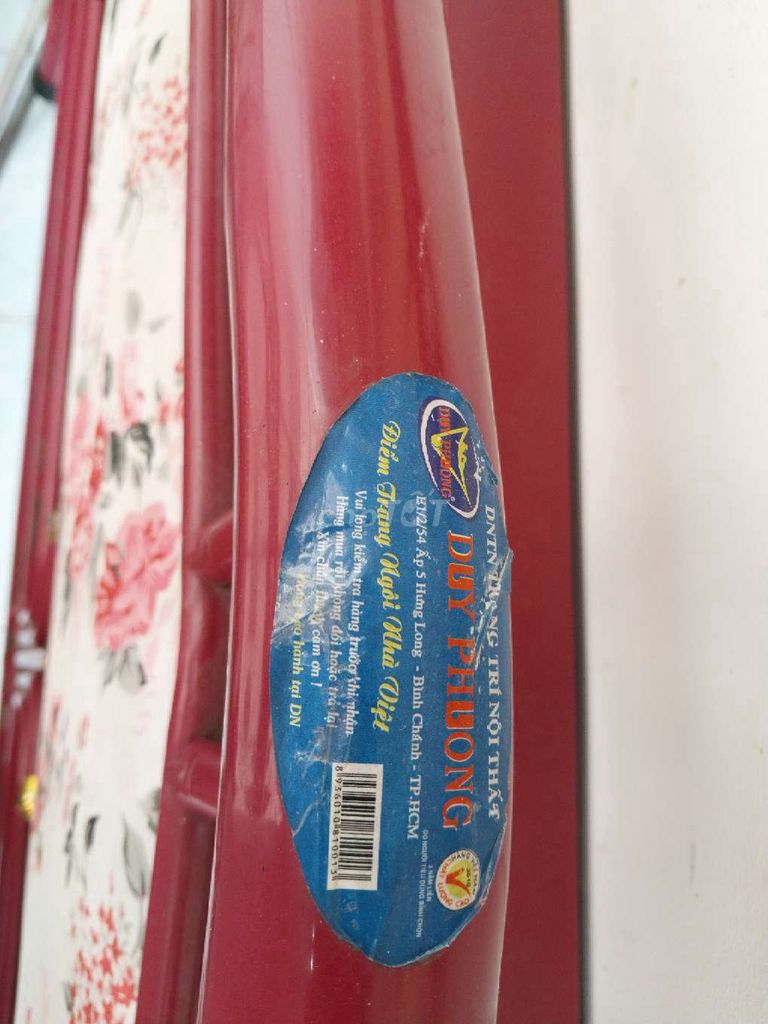 Giường sắt Duy Phương 1m6x2m Đỏ. Mua bán Giường, chăn ga gối nệm tại Quận Tân Bình Tp Hồ Chí Minh được đăng bởi tran van tam hình 1