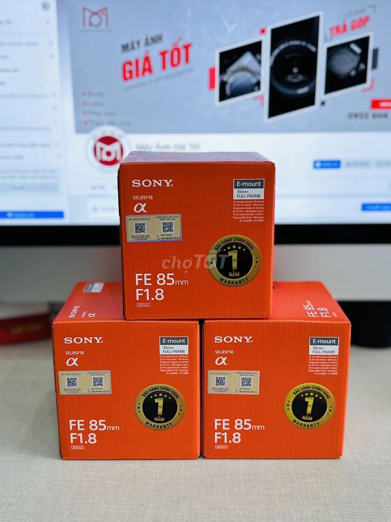 Sony FE 85 f1.8 chính hãng . Mua bán Máy ảnh, Máy quay tại Quận 8 Tp Hồ Chí Minh được đăng bởi Mẫn Phan hình 1