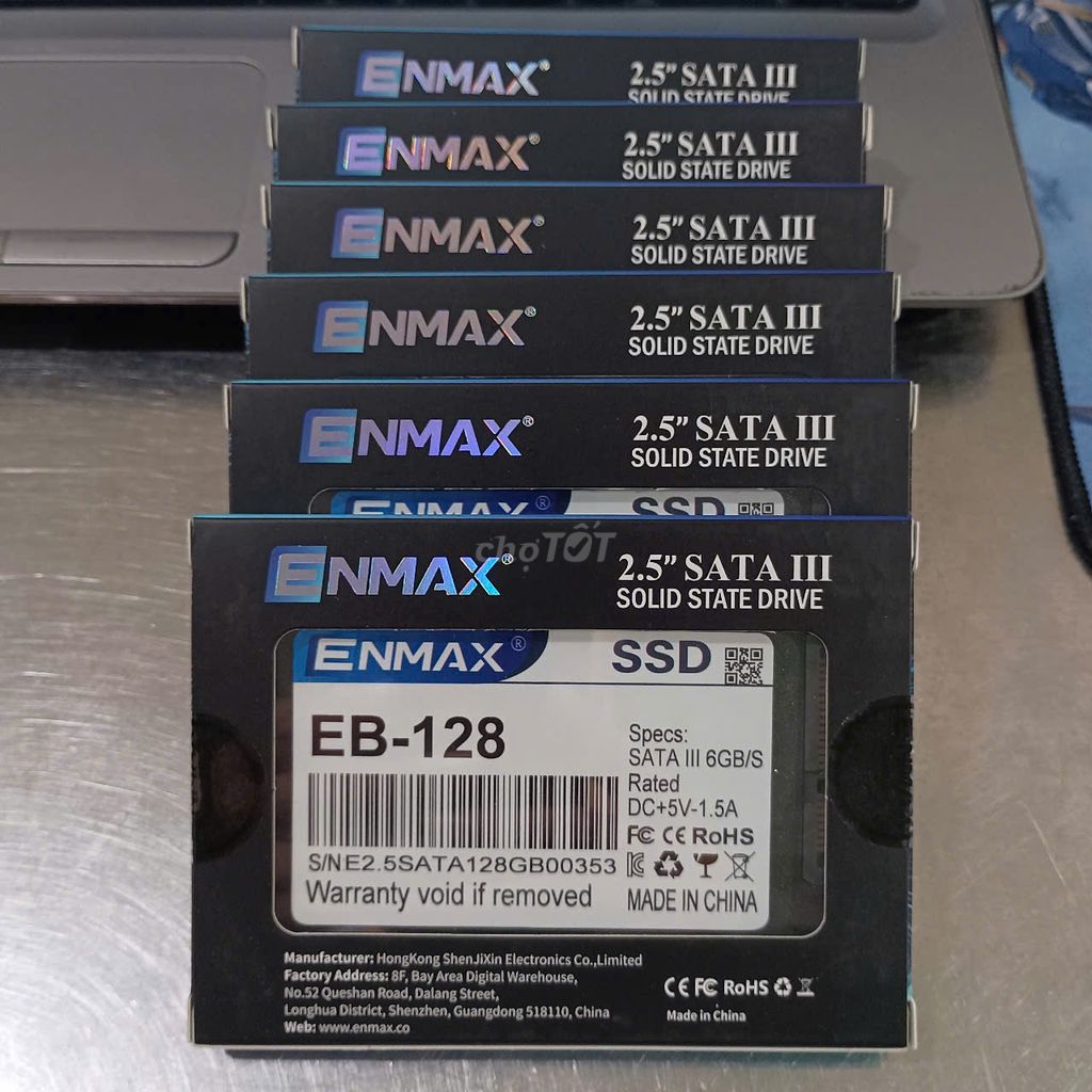 Ổ Cứng SSD Enmax 128Gb Mới 210K (SL) BH 3 tháng