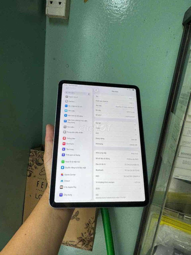 Apple iPad Pro M2 11 inch 256GB Wifi 5G Xám Cũ. Mua bán Máy tính bảng tại Quận Bình Thạnh Tp Hồ Chí Minh được đăng bởi TH Pro  hình 1