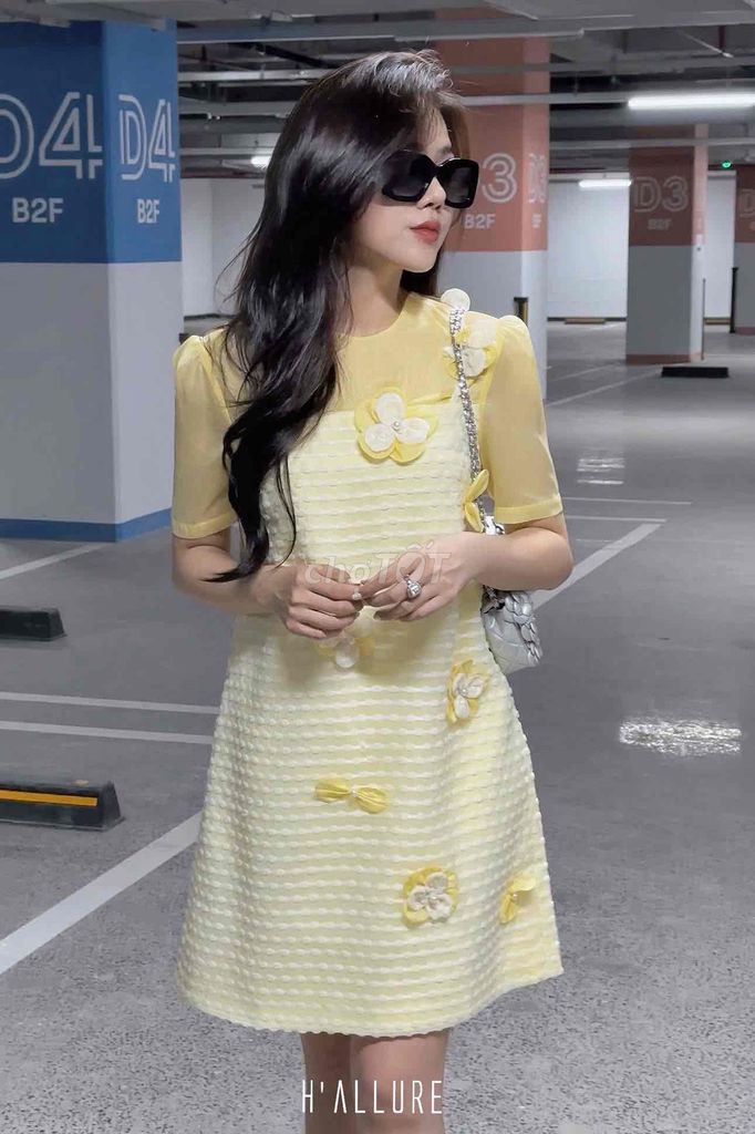 Đầm Hallure Nữ Vàng Đã sử dụng. Mua bán Quần áo tại Quận 6 Tp Hồ Chí Minh được đăng bởi Thriftshop Ifla hình 1