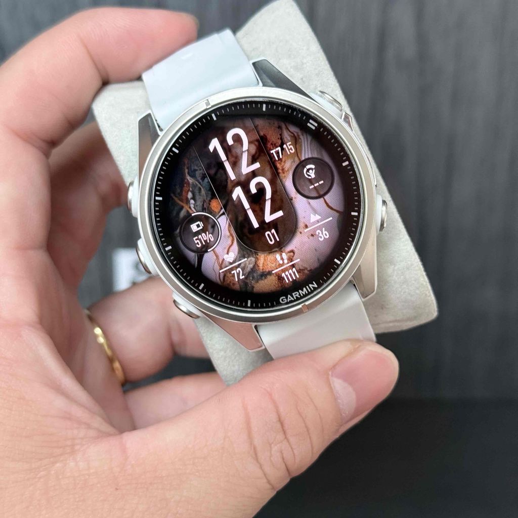 GARMIN FENIX 8 AMOLED THÉP 43mm CHÍNH HÃNG 12.2026