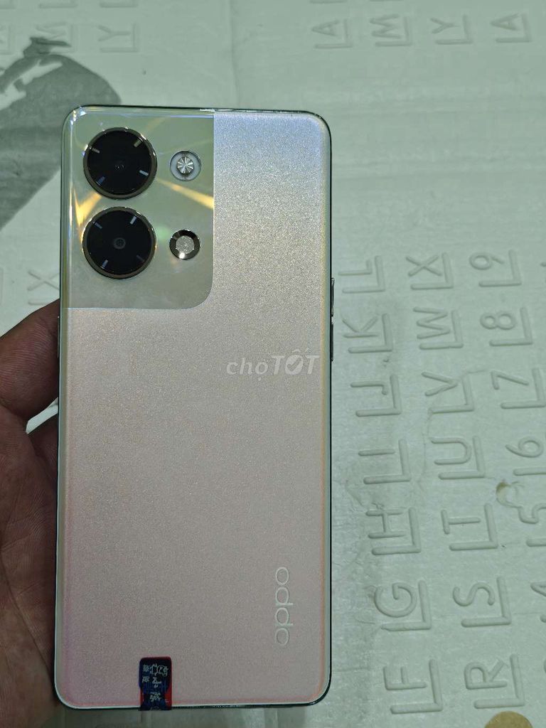 Oppo Reno9 5G 12/512GB vàng hồng. Mua bán Điện thoại tại Quận Hoàng Mai Hà Nội được đăng bởi Nguyennoi hình 1