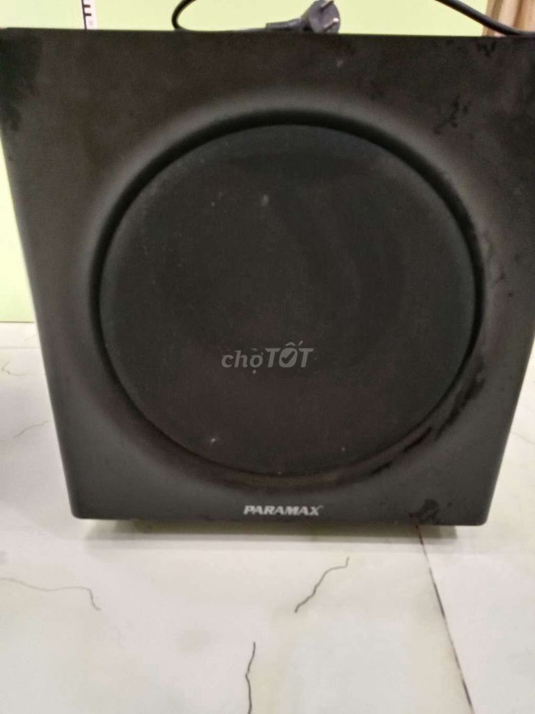 Loa siêu trầm Paramax SUB-600 Đen. Mua bán Tivi, Âm thanh tại Quận Gò Vấp Tp Hồ Chí Minh được đăng bởi Lá bồ đề hình 1