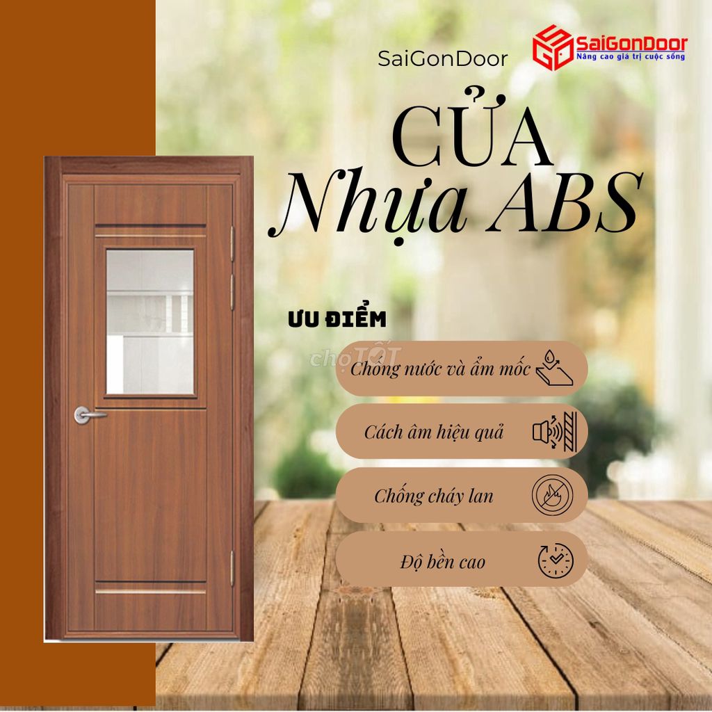 Cửa nhựa ABS Hàn Quốc. Mua bán Nội thất, đồ gia dụng khác tại Quận 12 Tp Hồ Chí Minh được đăng bởi Siêu thị cửa Saigondoor hình 2
