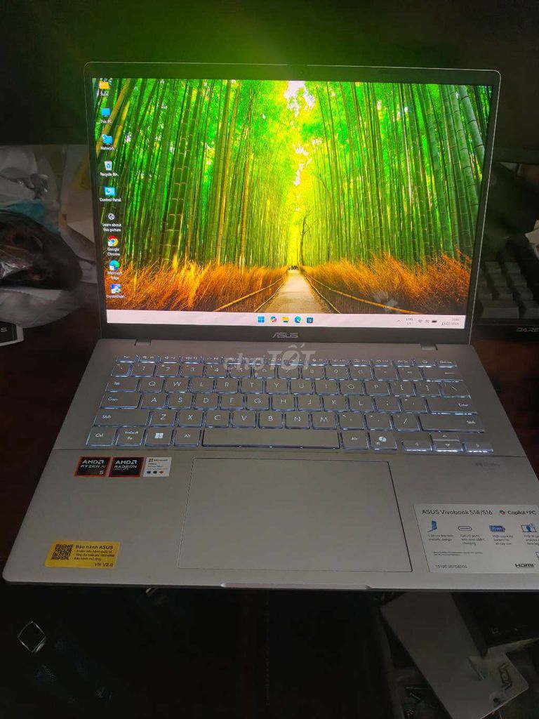 Asus Vivobook S14 Ryzen AI 5 14 inch 16GB/512GB. Mua bán Laptop tại Quận Tân Bình Tp Hồ Chí Minh được đăng bởi Văn phong hình 1