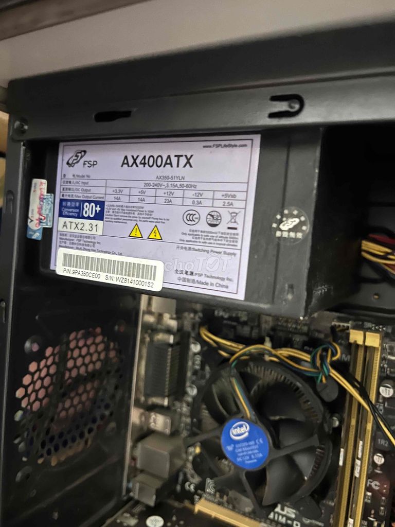 Nguồn máy tính FSP AX400ATX 400W Còn mới. Mua bán Linh kiện (RAM, Card...) tại Quận 7 Tp Hồ Chí Minh được đăng bởi Lê Thị Kim Huyền hình 1
