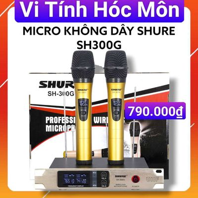MICRO KHÔNG DÂY SHURE SH300G