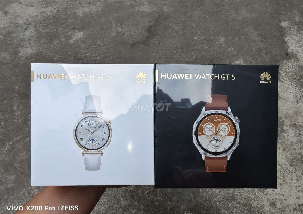 Huawei Watch GT5 Dây Da Nam/Nữ Chính Hãng