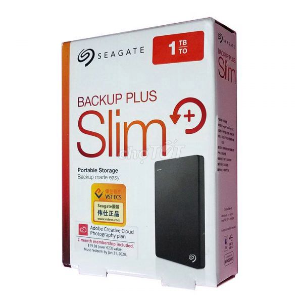 HDD BOX Seagate Backup Plus Slim 500GB 1TB 2TB 4TB. Mua bán Linh kiện (RAM, Card...) tại Quận 10 Tp Hồ Chí Minh được đăng bởi Tùng HH hình 2