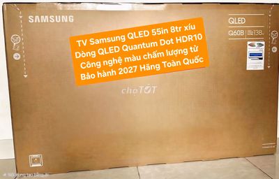 TV QLED Samsung 55Q60B 55in 4K QLED Bảo Hành 2027