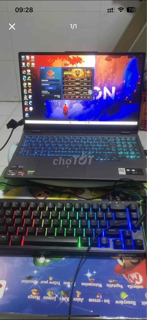 Lenovo Legion 5 Đen. Mua bán Laptop tại Quận Bình Tân Tp Hồ Chí Minh được đăng bởi Khoa hình 1