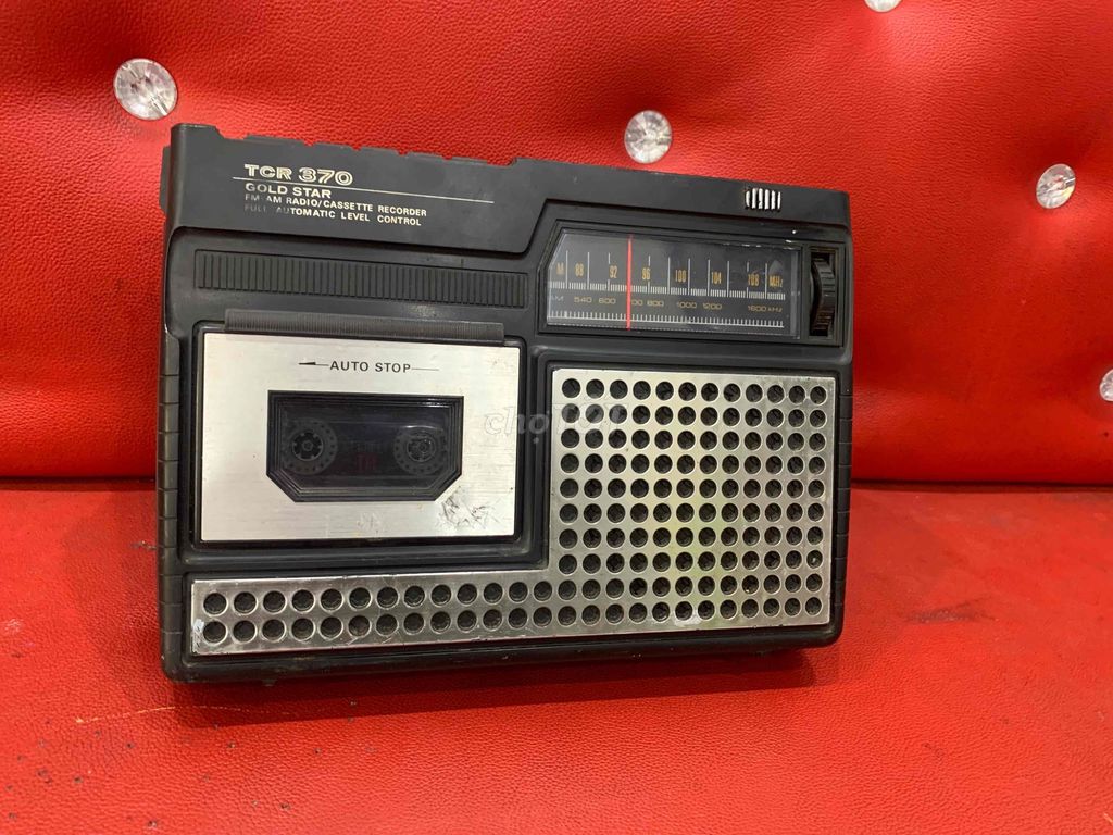 Đài cassette Gold Star TCR 370 Đen. Mua bán Tivi, Âm thanh tại Huyện Thường Tín Hà Nội được đăng bởi loa tivi hình 1
