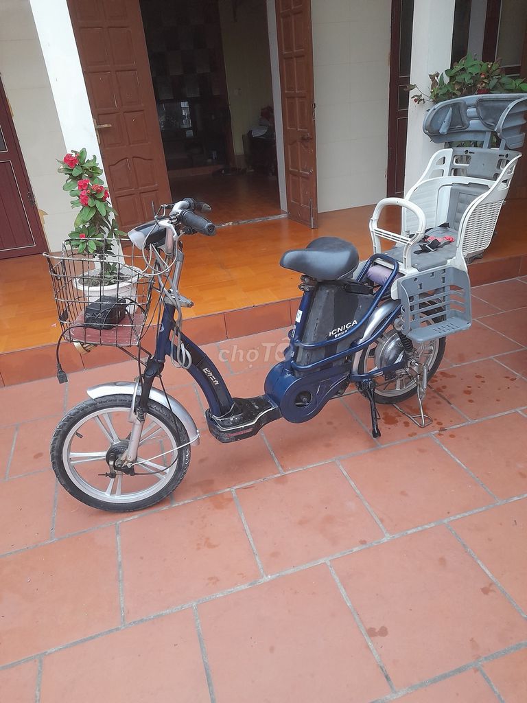 Xe đạp điện ICNICA màu Xanh. Mua bán Xe điện tại Huyện Thái Thụy Thái Bình được đăng bởi Hiếu đại hình 1