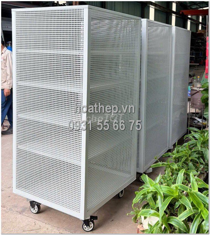 Tủ dụng cụ xoay Thép Xám 800x800x1800mm. Mua bán Tủ, kệ gia đình tại Thành phố Bà Rịa Bà Rịa - Vũng Tàu được đăng bởi Hoa thep hình 1