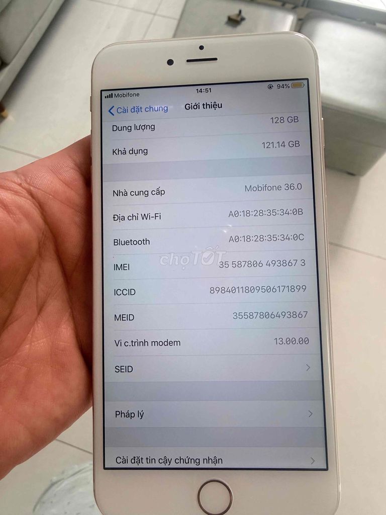 Apple iPhone 6 Plus 128GB Vàng. Mua bán Điện thoại tại Thành phố Biên Hòa Đồng Nai được đăng bởi Hai hình 1