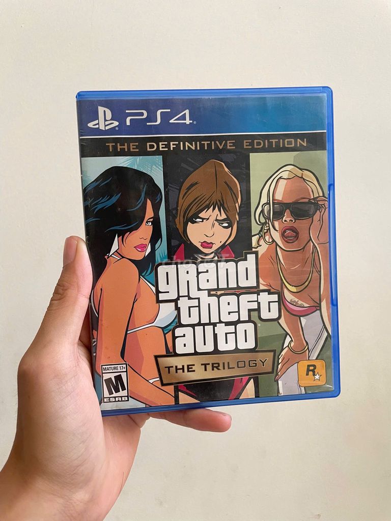 Đĩa PS4 GTA TRILOGY (3 in 1). Mua bán Thiết bị chơi game tại Quận 10 Tp Hồ Chí Minh được đăng bởi MộcPhạmWeGames hình 1