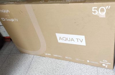 TV 4K AQUA 50P750 50in 4K Google TV BảoHành 7/2025