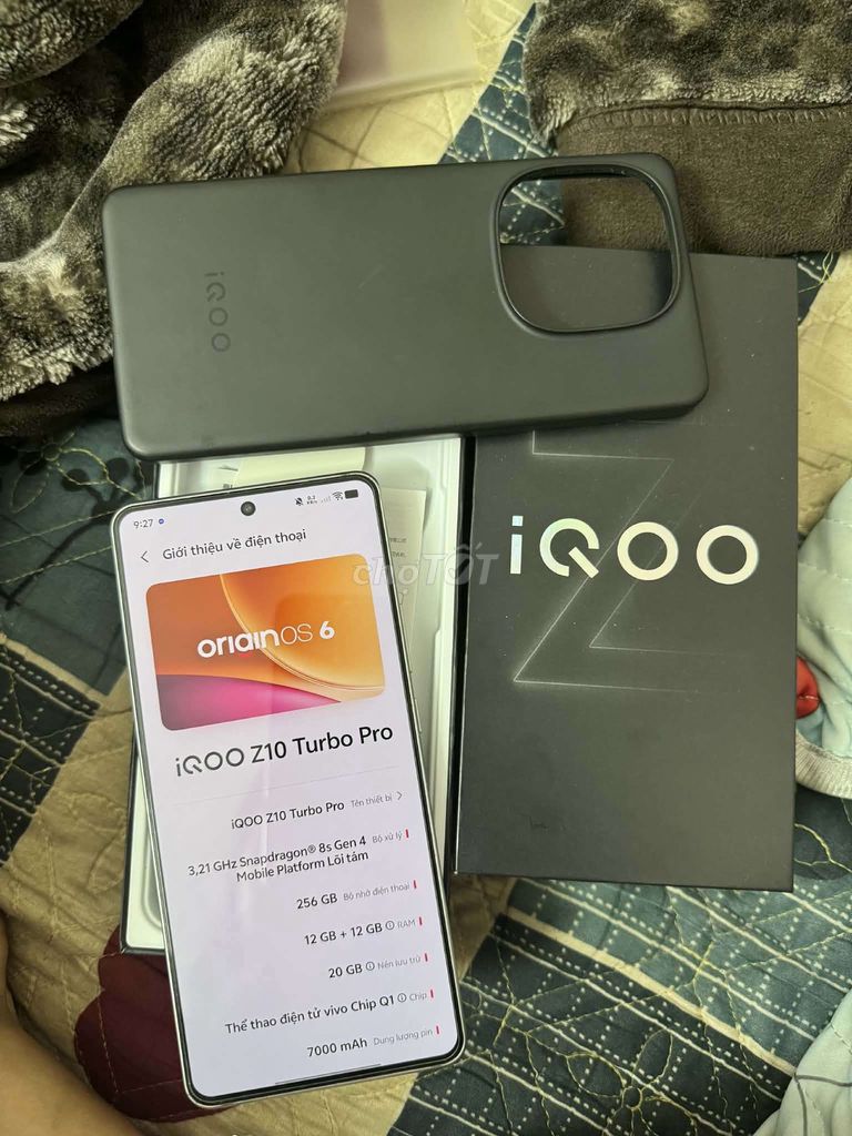 iQOO Z10 Turbo Pro 256GB Trắng 99%. Mua bán Điện thoại tại Huyện Đông Anh Hà Nội được đăng bởi Ng Minnn hình 1