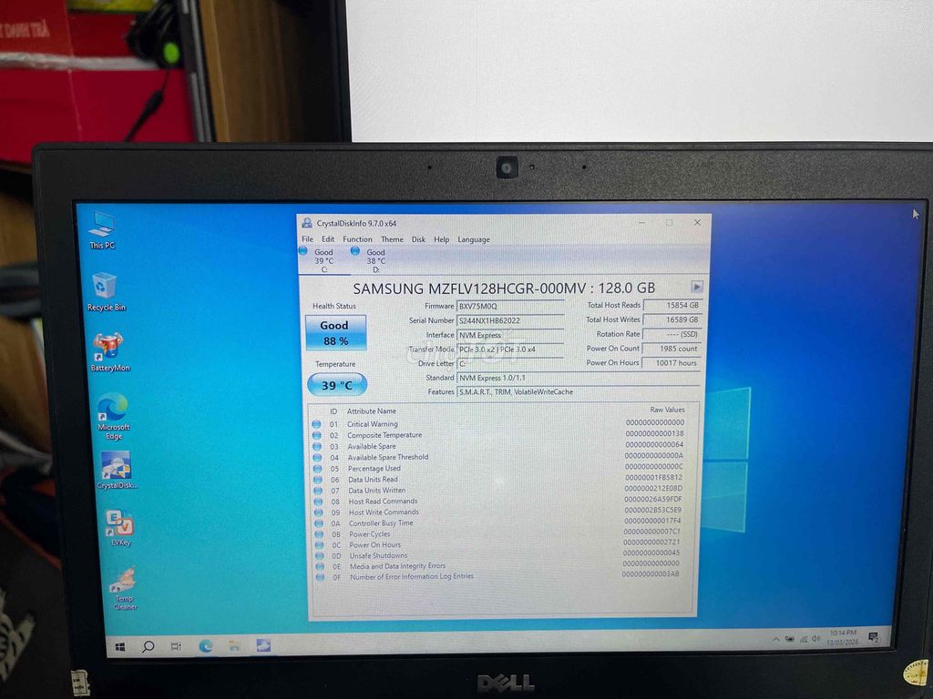 Dell Latitude 7280 i5-6300U 12.5 inch 4GB/128GB. Mua bán Laptop tại Quận Bắc Từ Liêm Hà Nội được đăng bởi QT hình 1