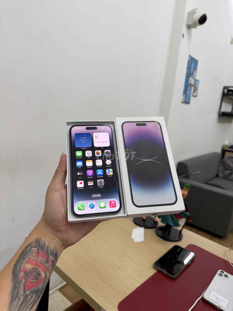 Apple iPhone 14 Pro Max 128GB Tím Zin nguyên bản. Mua bán Điện thoại tại Quận Đống Đa Hà Nội được đăng bởi KT Hà Nội Mobile hình 1