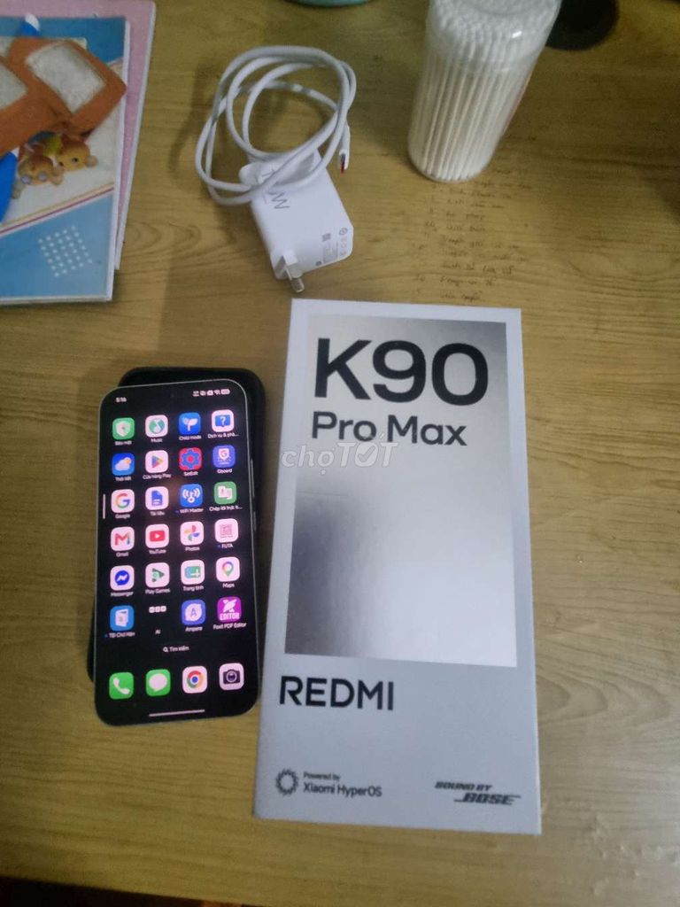 Xiaomi K90 Pro Max 12/256 fullbox như mới xanh. Mua bán Điện thoại tại Thành phố Thủ Đức Tp Hồ Chí Minh được đăng bởi van hoa Nguyen hình 1
