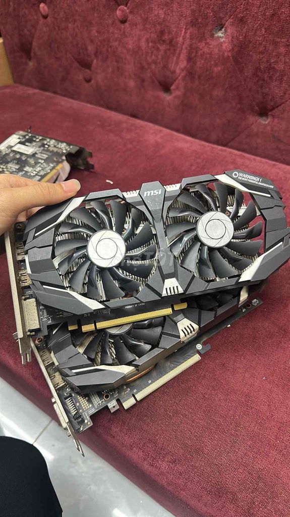 Card đồ họa MSI GTX 1060 3GB GDDR5 Đen. Mua bán Linh kiện (RAM, Card...) tại Quận Đống Đa Hà Nội được đăng bởi Tuan Anh Store24H hình 1