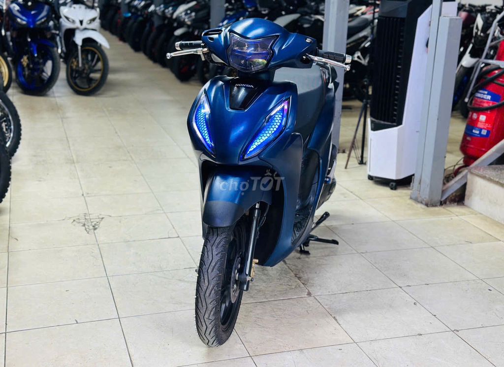 МОТОЦИКЛ THINH PHAT — HONDA VISION СИНИЙ МАТОВЫЙ, ГОТОВ, НОМЕРА HN