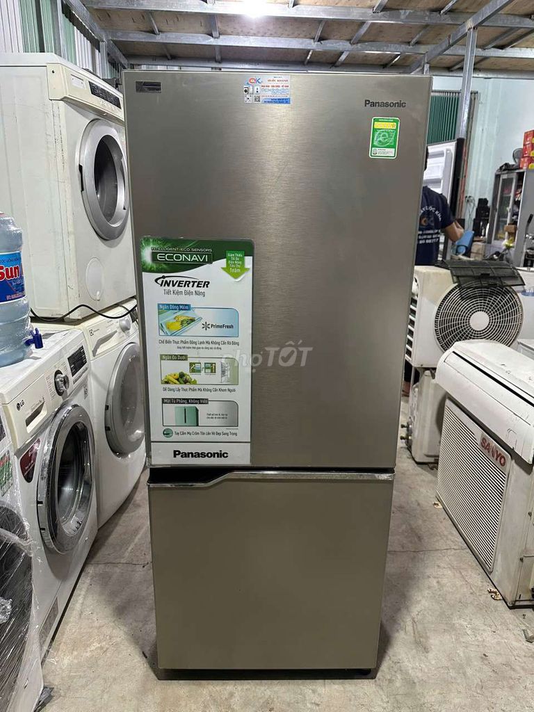 Tủ lạnh Panasonic 271L Inverter Xám. Mua bán Tủ lạnh tại Quận Thanh Khê Đà Nẵng được đăng bởi ĐIỆN MÁY QUỐC KHÁNH  hình 1