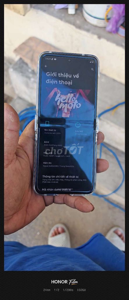 Motorola Razr 2025 8GB/256GB Xanh lá. Mua bán Điện thoại tại Thị xã Bến Cát Bình Dương được đăng bởi map hình 1