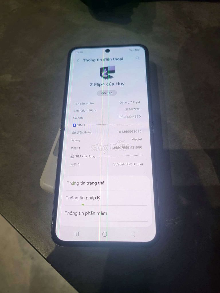 Samsung Galaxy Z Flip4 . Mua bán Điện thoại tại Thành phố Thủ Đức Tp Hồ Chí Minh được đăng bởi Em hình 1