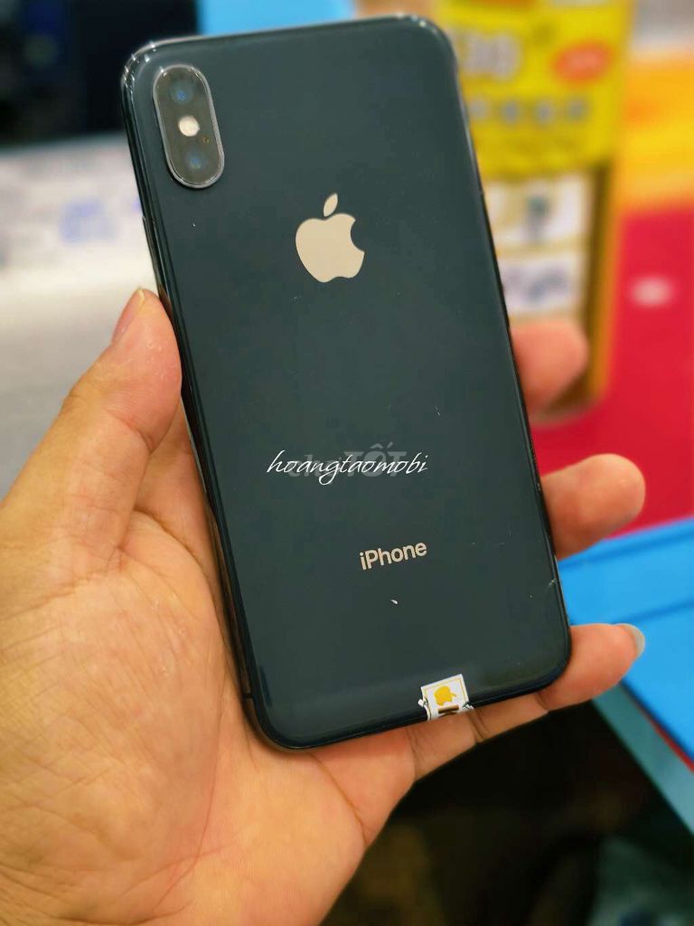 Apple iPhone X 64GB Đen Đã qua sử dụng. Mua bán Điện thoại tại Quận Gò Vấp Tp Hồ Chí Minh được đăng bởi Táo Bán Lổ hình 1