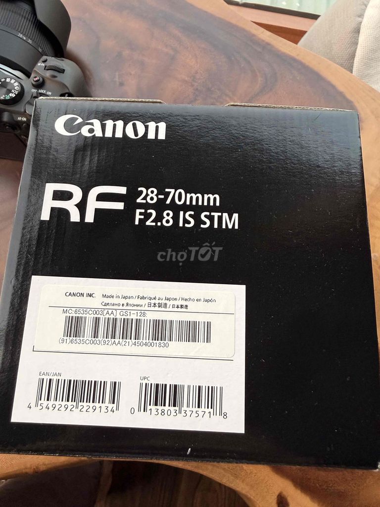 Ống kính Canon RF 28-70mm f2.8 STM. Mua bán Máy ảnh, Máy quay tại Huyện Nhơn Trạch Đồng Nai được đăng bởi Nguyen Tan Loc hình 1