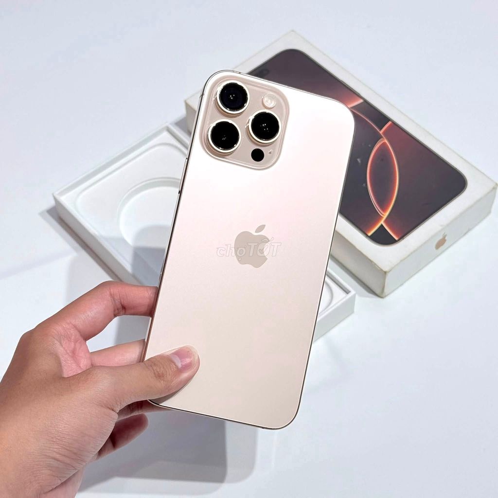 Apple iPhone 16 Pro Max 256GB Vàng 91%. Mua bán Điện thoại tại Quận 10 Tp Hồ Chí Minh được đăng bởi Hội Đồ Điện Tử hình 1