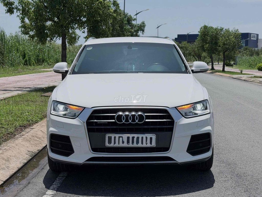 Ауди Q3 2015, 2,0 л, белый, 151 000 км