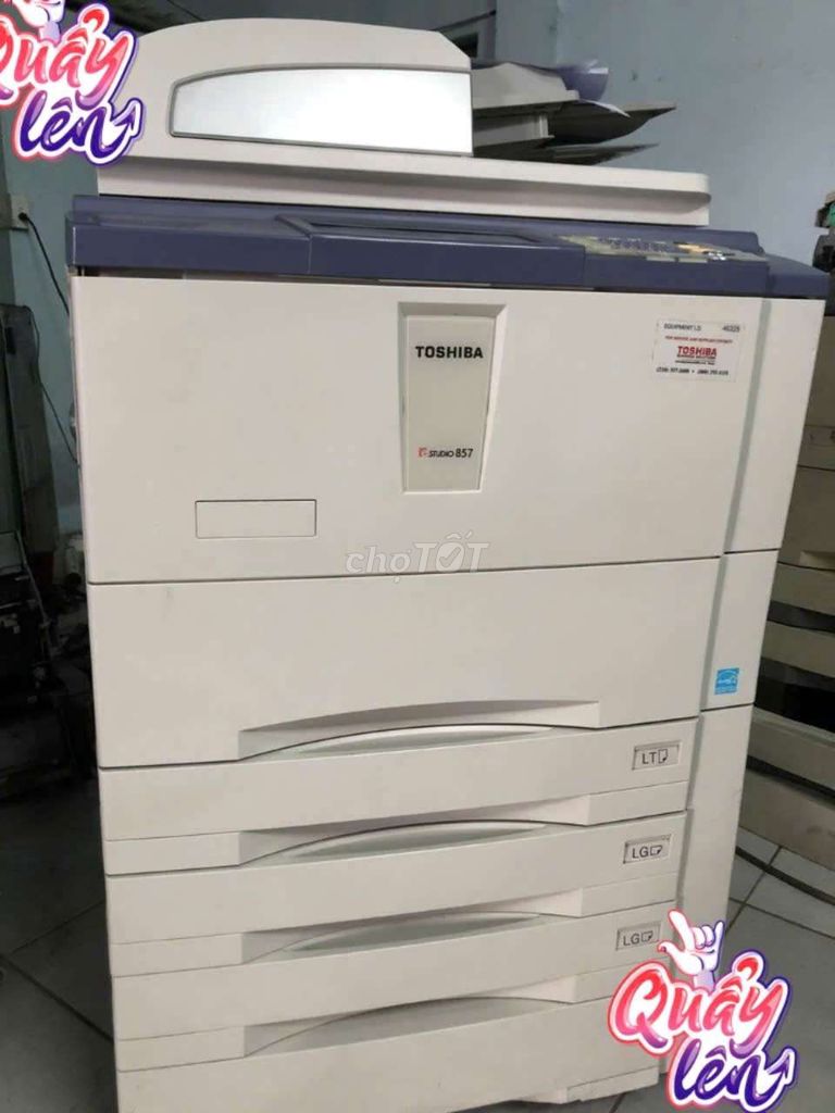 Máy photocopy Toshiba 857 dịch vụ