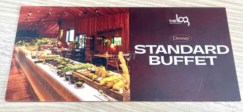 Voucher buffet The Log Restaurant - Giá siêu tốt. Mua bán Đồ ăn, thực phẩm và các loại khác tại Thành phố Thủ Đức Tp Hồ Chí Minh được đăng bởi Diễm Thy hình 1