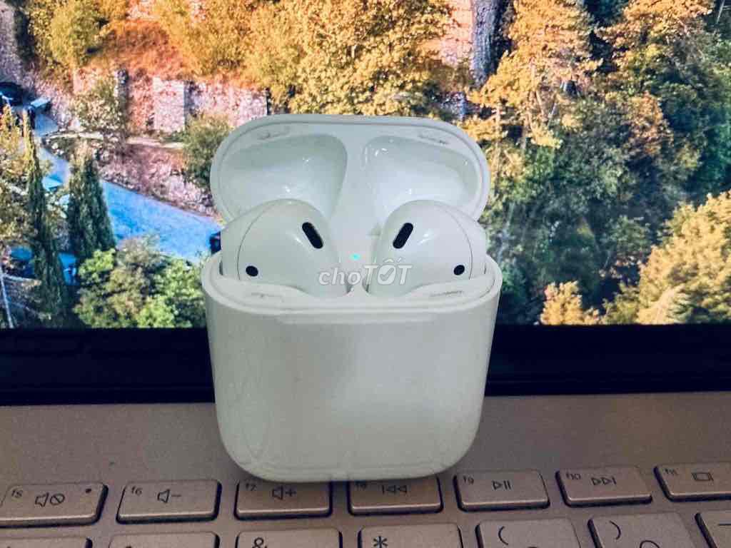 Tai nghe Apple AirPods 2 Trắng Đã sử dụng. Mua bán Tivi, Âm thanh tại Huyện Lai Vung Đồng Tháp được đăng bởi Bin hình 1