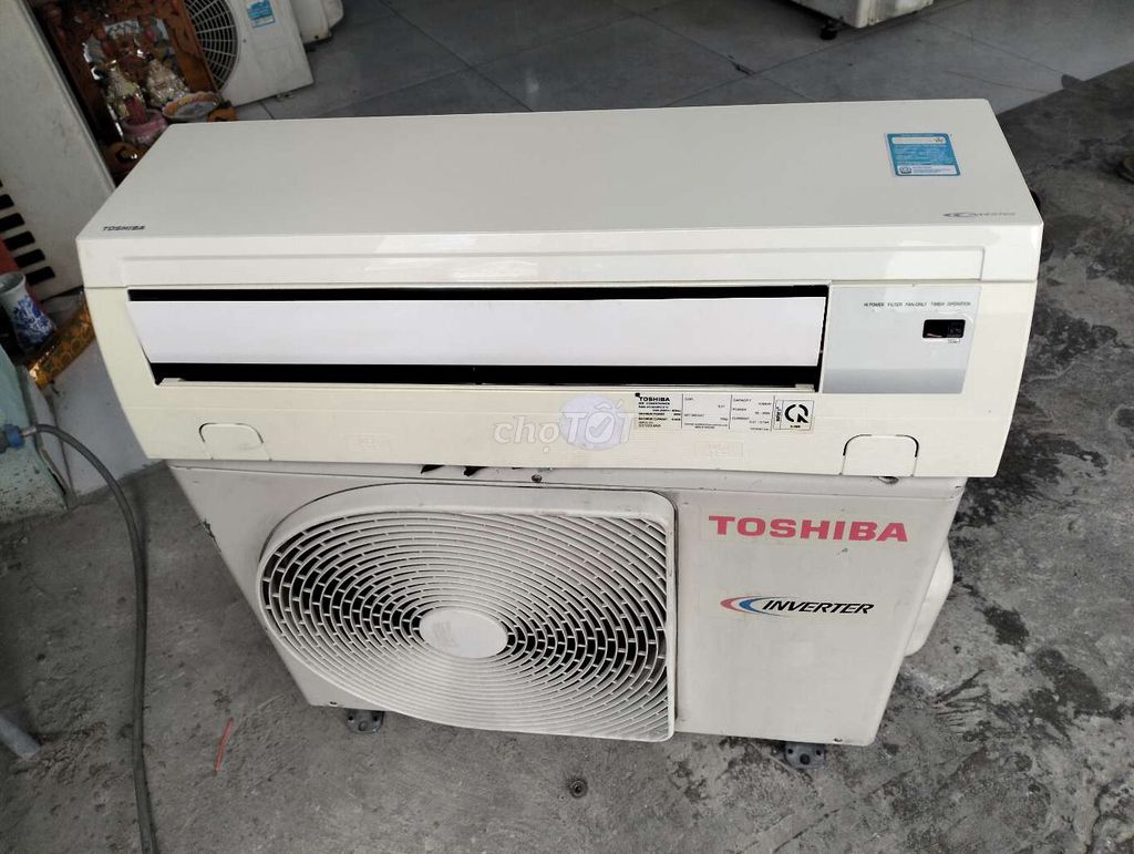 Máy lạnh Toshiba 1.5 ngựa Inverter Trắng. Mua bán Máy lạnh, điều hoà tại Quận 7 Tp Hồ Chí Minh được đăng bởi Huynhvanthanh hình 1